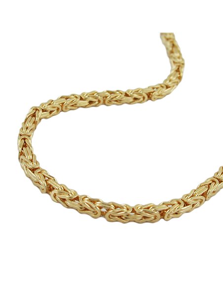 chain byzantine 2,5mm 50cm 14k gold