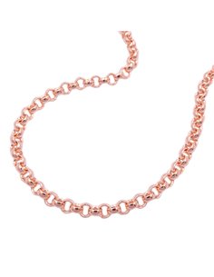 necklace rollo chain 14k redgold