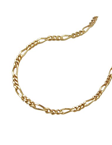 necklace 50cm figaro chain 14k gold