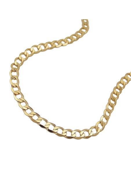 bracelet 19cm open curb 14k gold