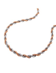 bracelet rope-chain 19cm 14k gold