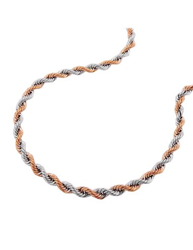 bracelet rope-chain 19cm 14k gold