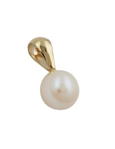 pendant approx. 6mm cultured pearl round 9k gold